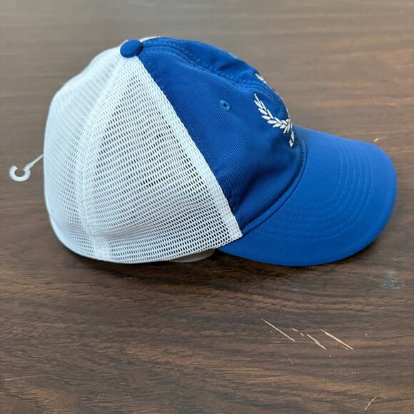 Nike Hat Adult One Size Blue Cotton Golf Cap Dad Hat Baseball Cap Swoosh - Picture 4 of 7
